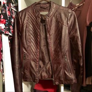 Maurices Faux Leather Jacket